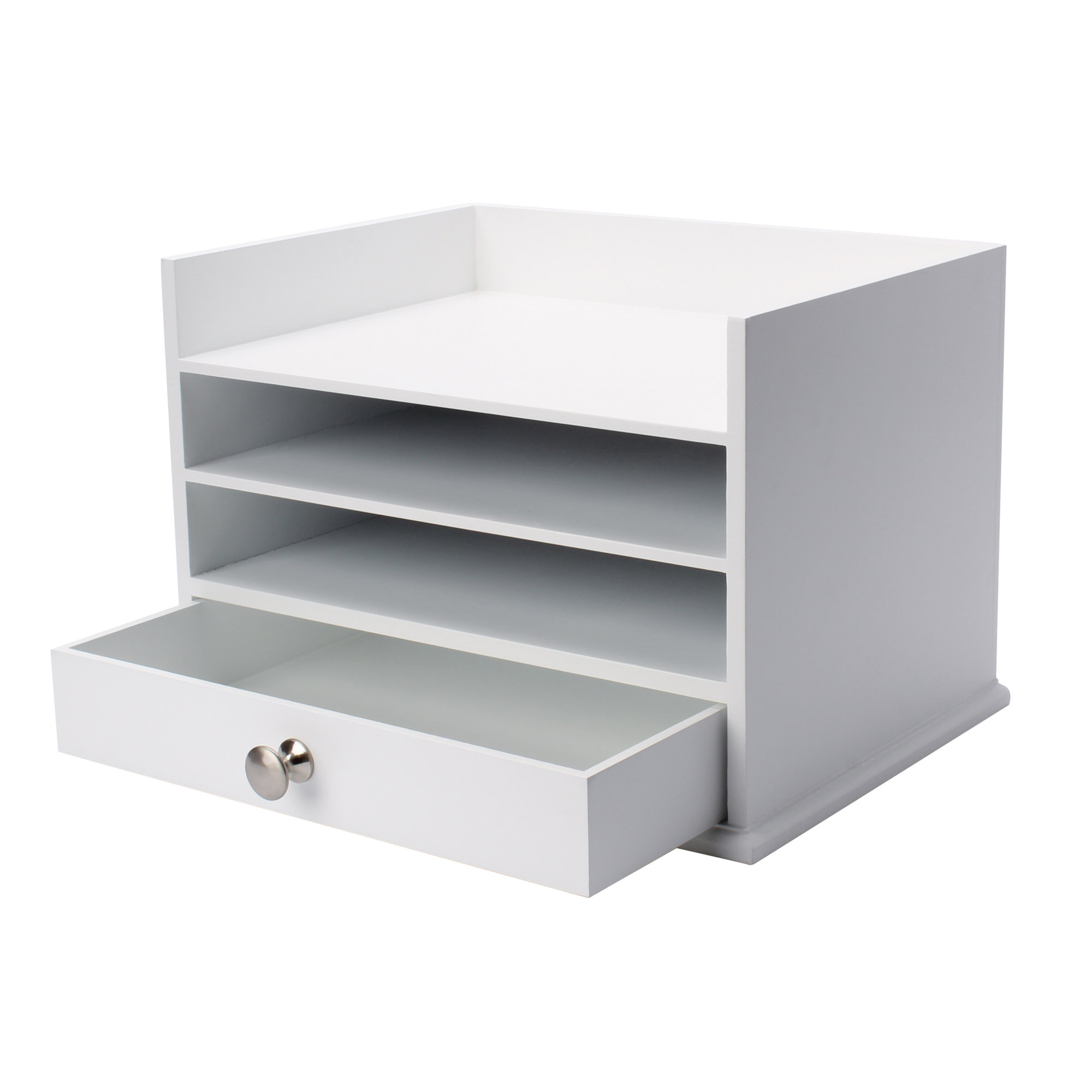 Uniek Francesca Decorative Wood Letter Tray Desktop Organizer & Reviews